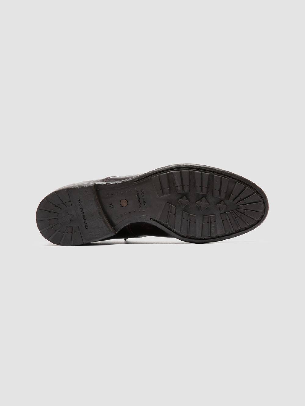 Officine Creative PRINCE 606 Derby in Pelle Marrone Italia