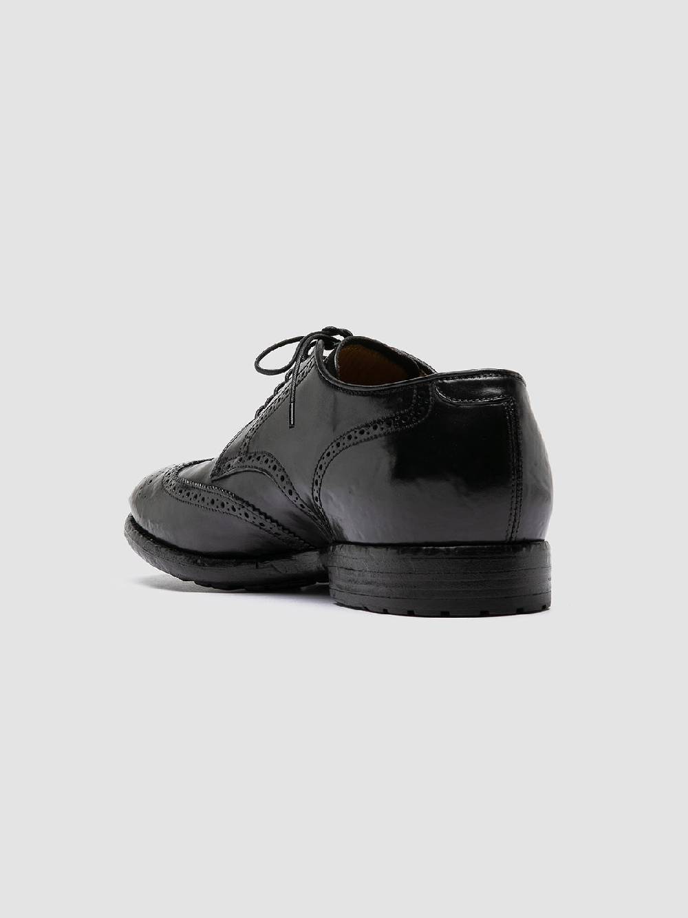 Officine Creative TEMPLE 609 Derby in Pelle Nera 2025
