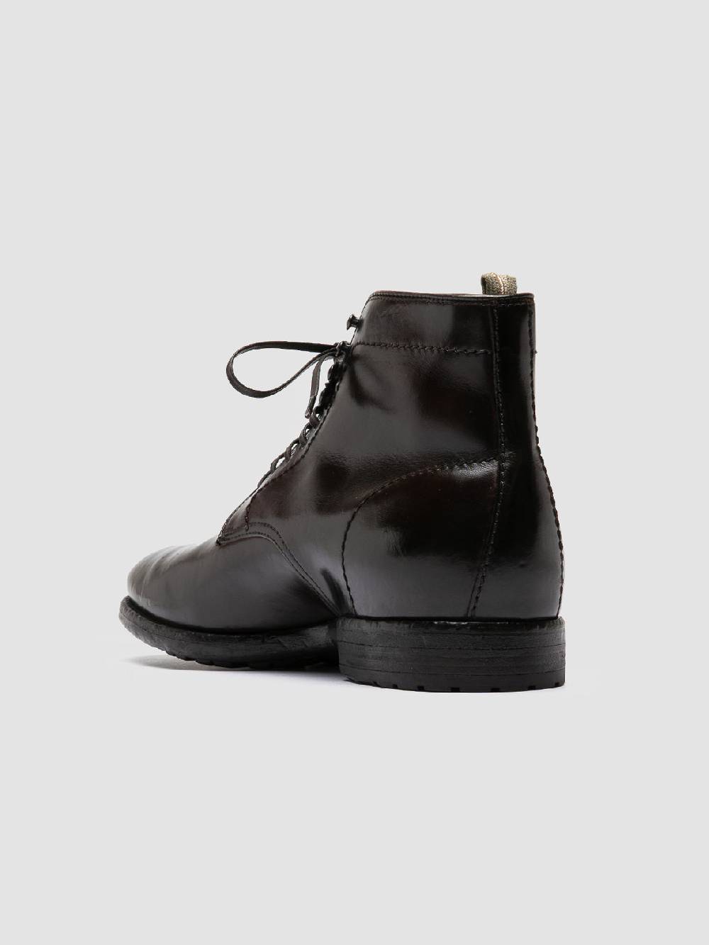 Officine Creative PRINCE 610 Stivaletti in Pelle Marrone Nuovo