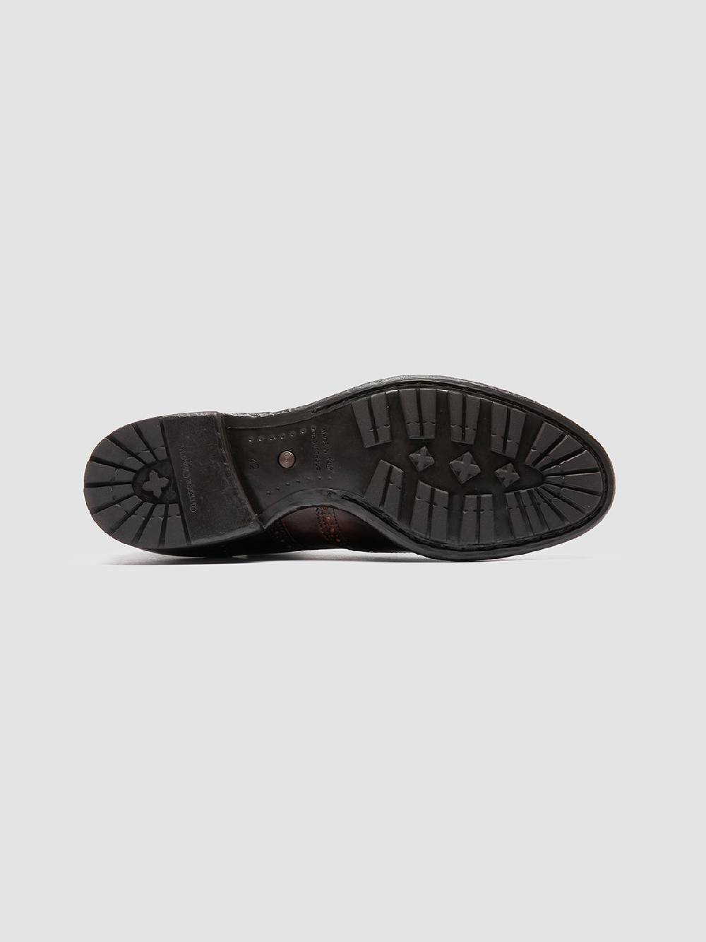 Officine Creative PRINCE 610 Stivaletti in Pelle Marrone Nuovo