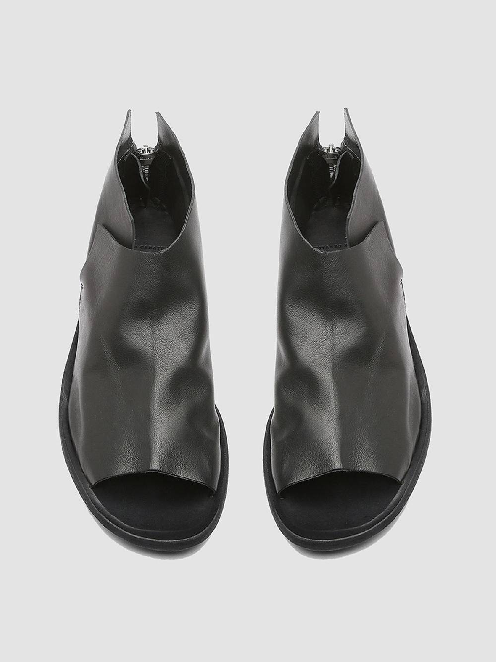 Officine Creative ITACA 005 Sandali in Pelle Nera Negozi Online