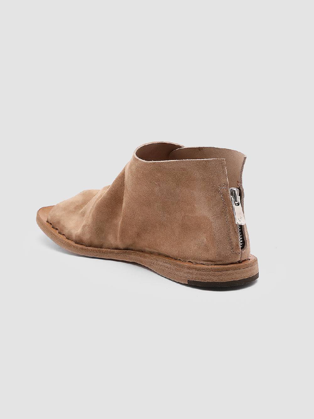 Officine Creative ITACA 018 Sandali in Pelle Scamosciata Marrone Acquista Ora