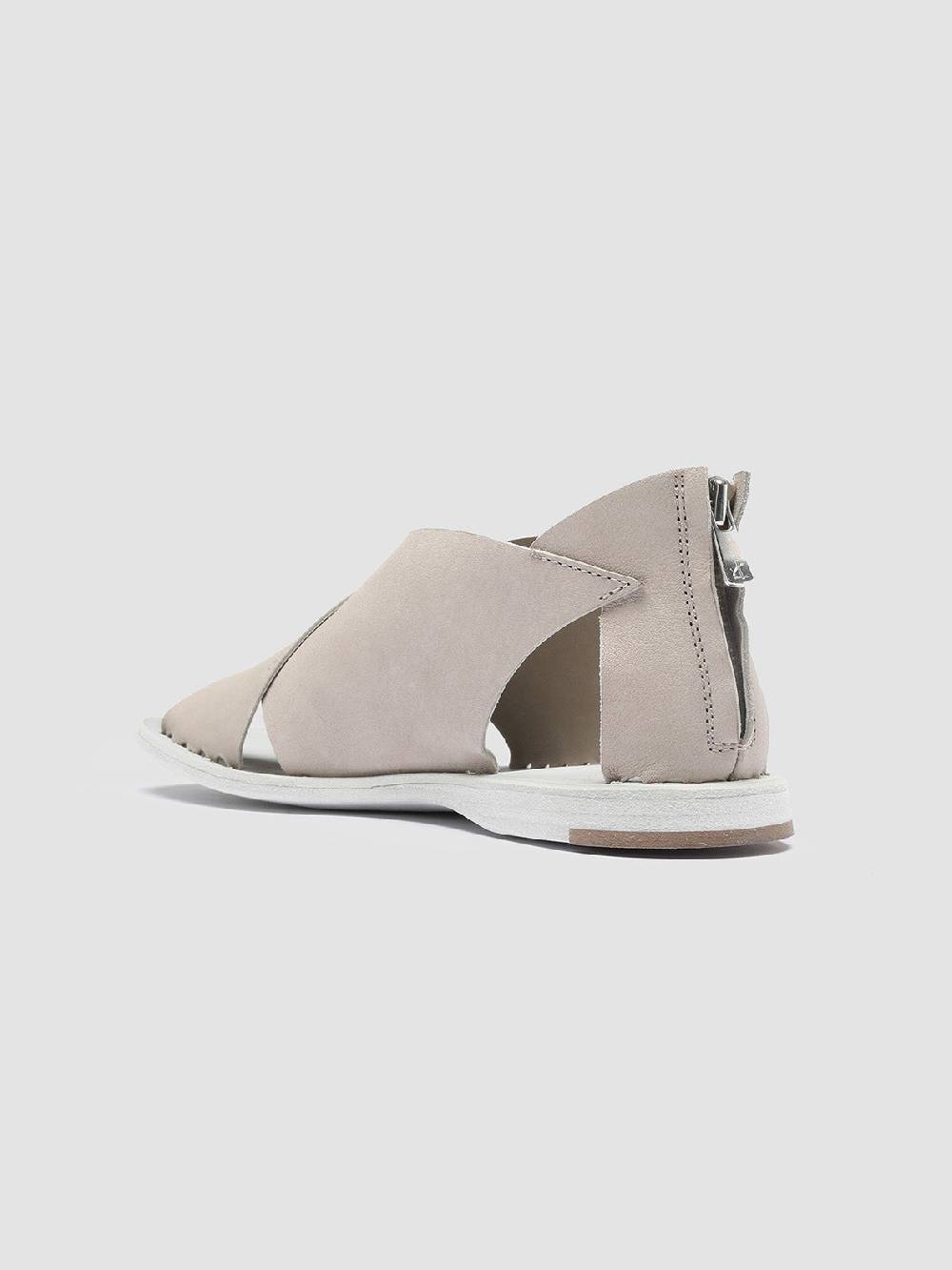 Officine Creative ITACA 026 Sandali in Pelle Bianca Prezzo Ridotto