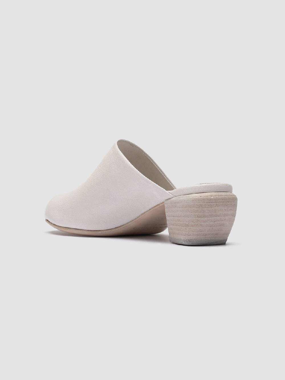 Officine Creative HELYETTE 016 Sabot in Pelle Bianca Offerta