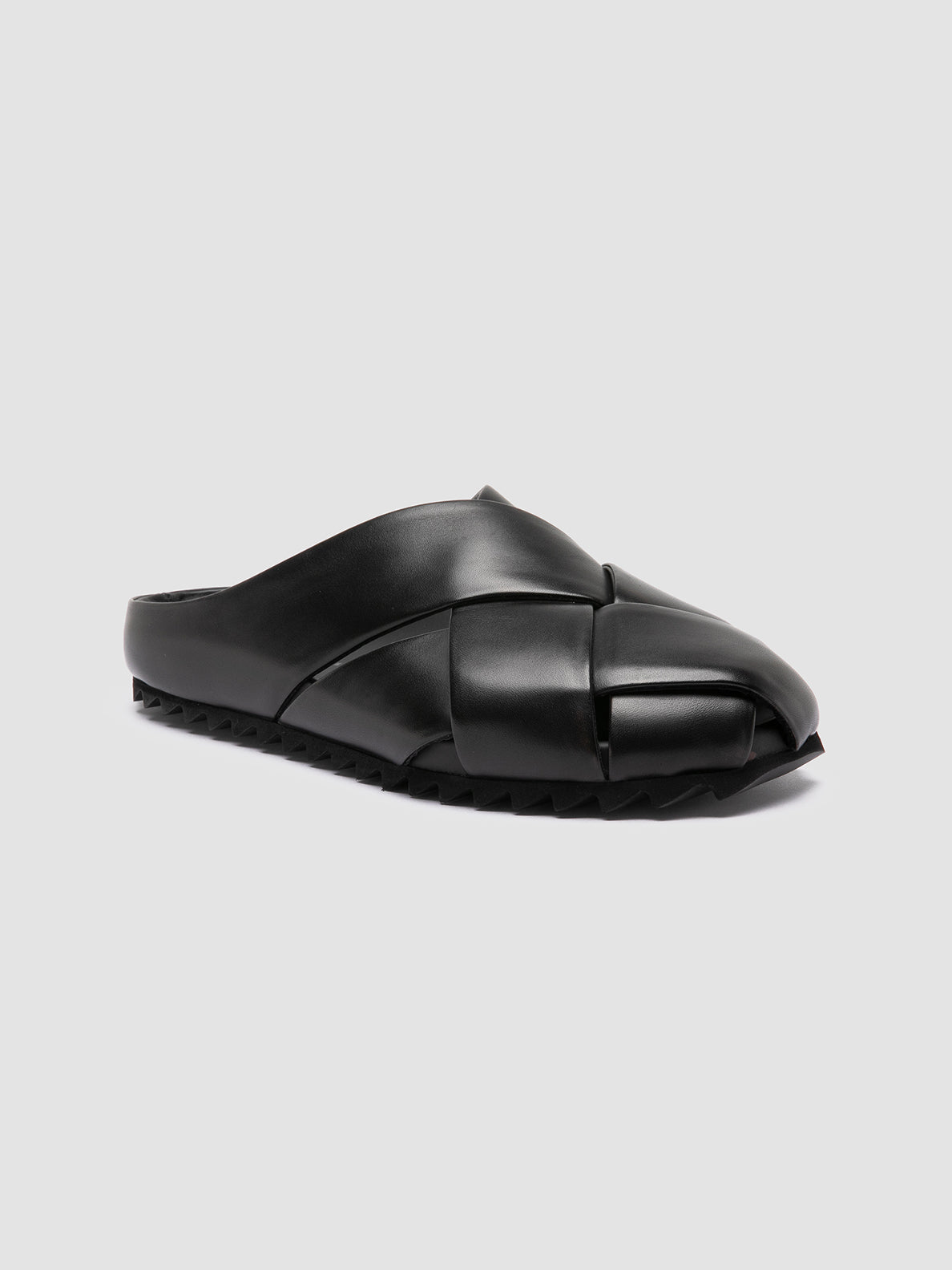 Officine Creative PELAGIE 018 Sandali Sabot in Pelle Nera Online