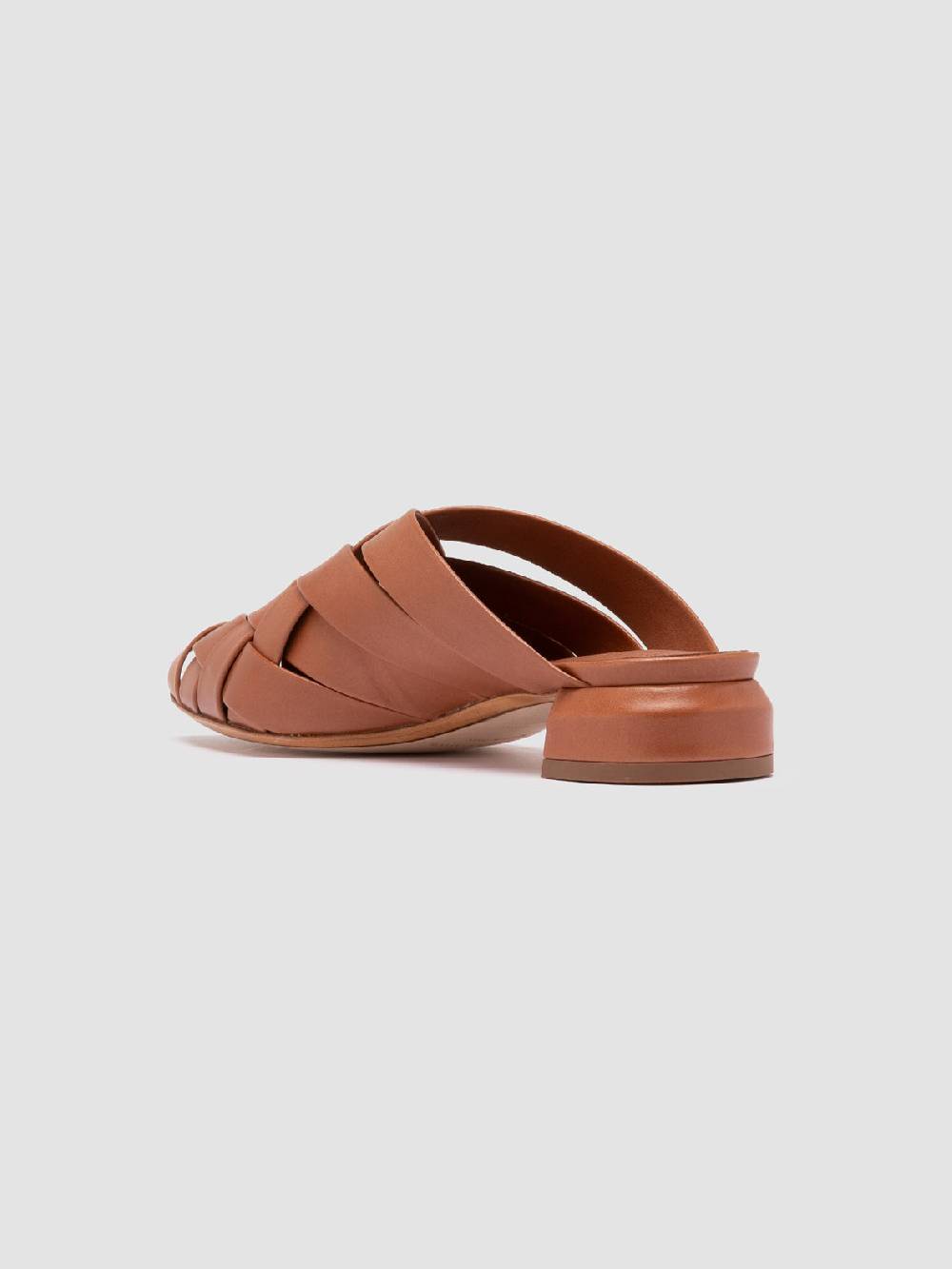 Officine Creative SAGE 105 Sandali Sabot in Pelle Marrone Saldi