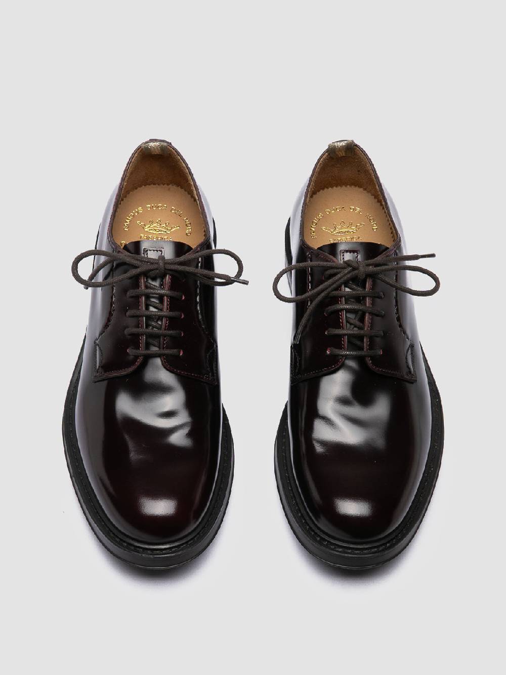 Officine Creative UNIFORM 003 Derby in Pelle Bordeaux I Più Venduti