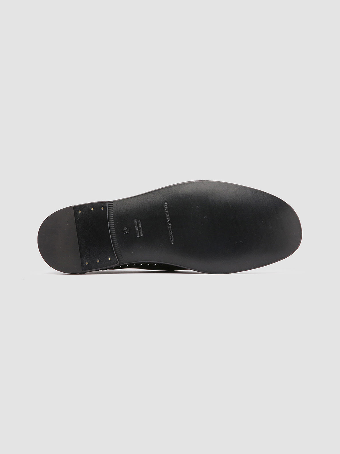 Officine Creative MILES 002 Mocassini in Nappa Nera Italia
