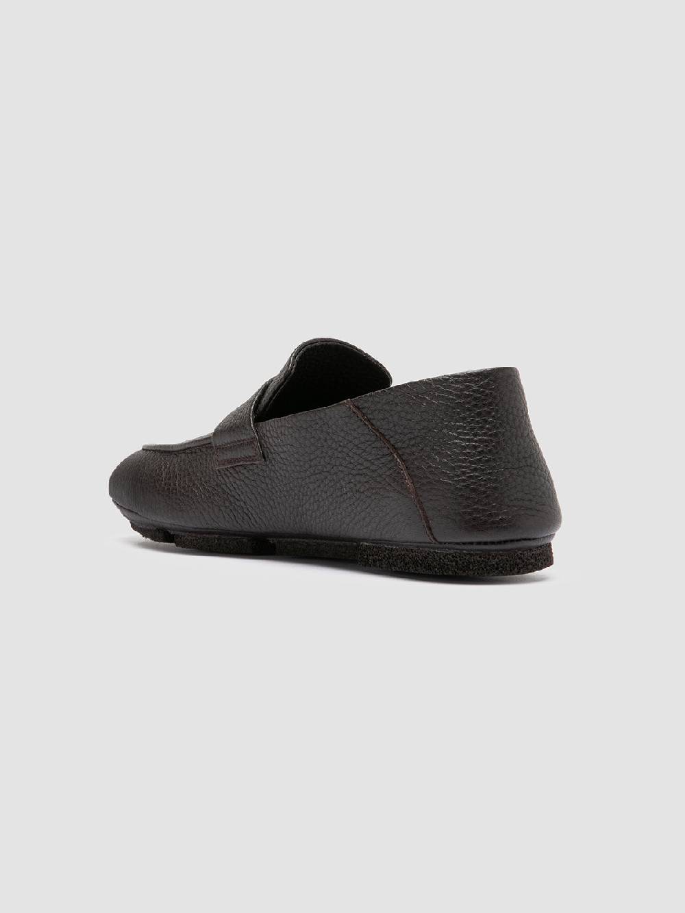 Officine Creative C-SIDE 001 Mocassini in Pelle Scamosciata Grigia In Linea