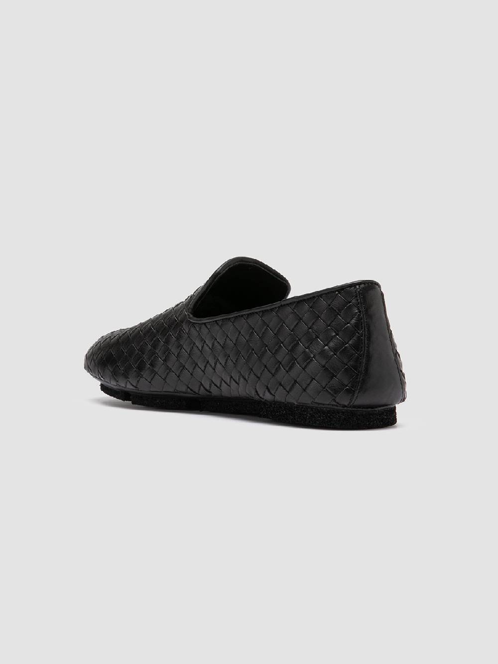 Officine Creative C-SIDE 002 Mocassini in Pelle Nera Qualità