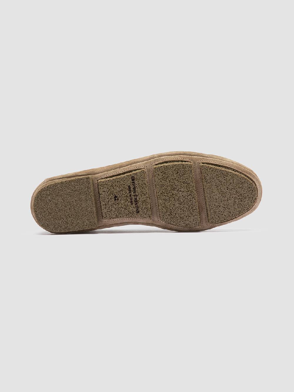 Officine Creative C-SIDE 001 Mocassini in Pelle Scamosciata Tortora Promozione