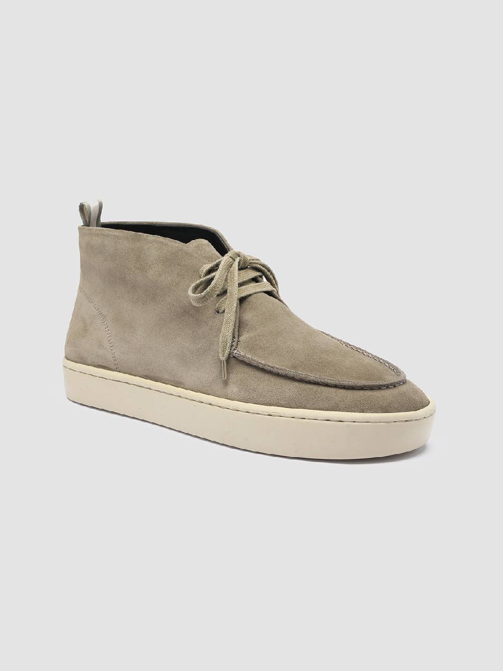 Officine Creative BUG 002 Stivali Chukka in Pelle Scamosciata Verde I Più Venduti