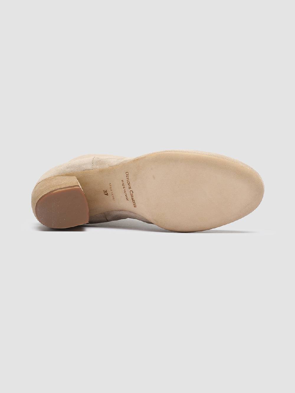 Officine Creative BONNIE 001 Stivaletti in Pelle Scamosciata Marrone Prezzo Ridotto