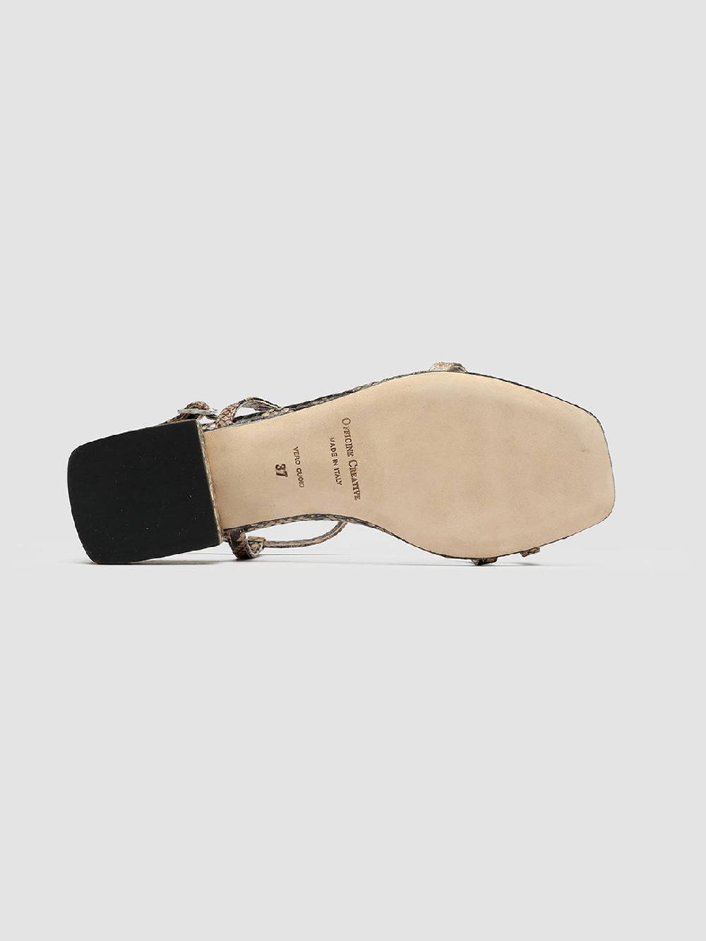 Officine Creative GILLIAN 004 Sandali in Pelle Rosa Convenienza