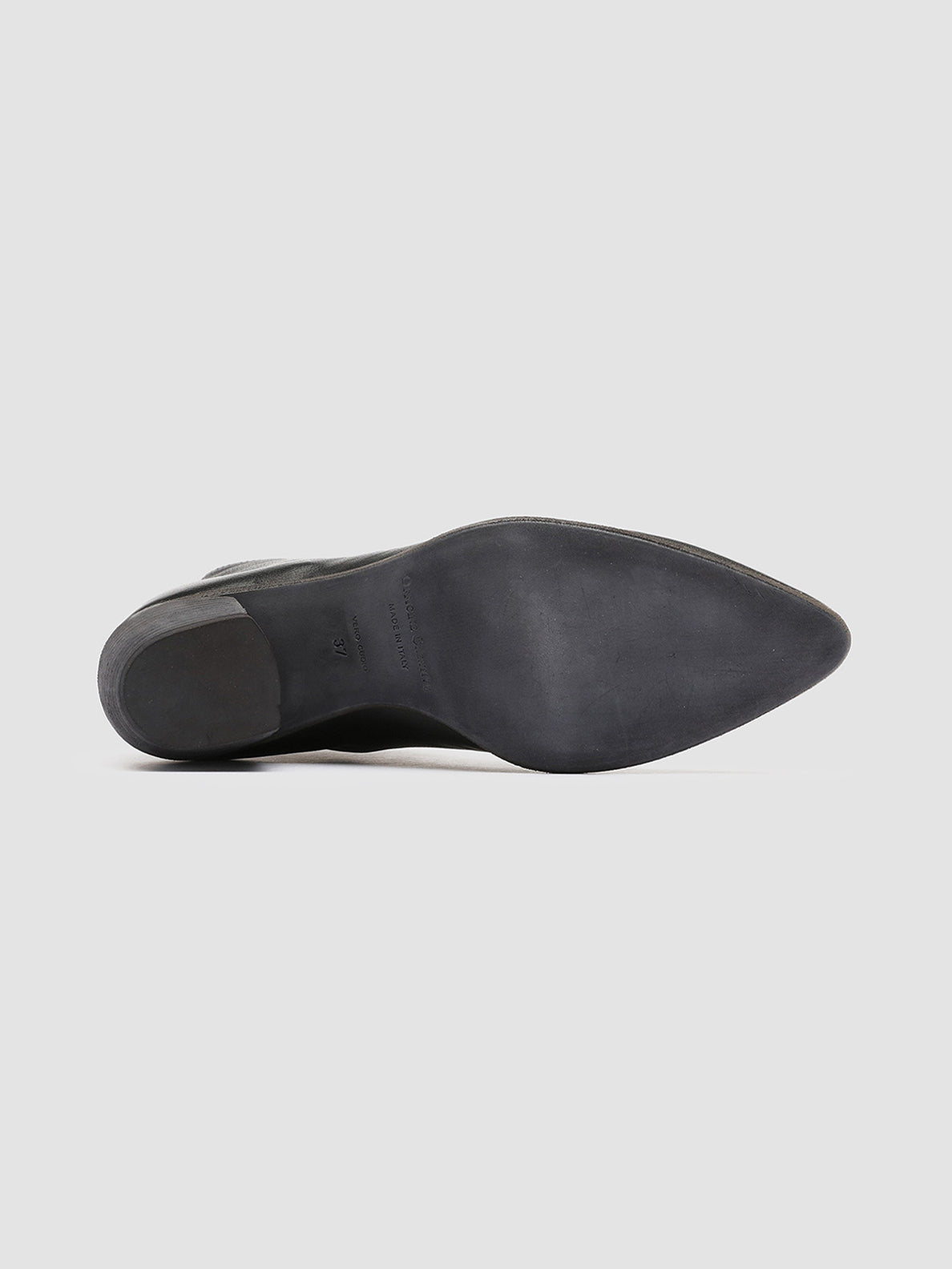 Officine Creative SEVERINE 008 Stivaletti in Pelle Nera con Zip Presa