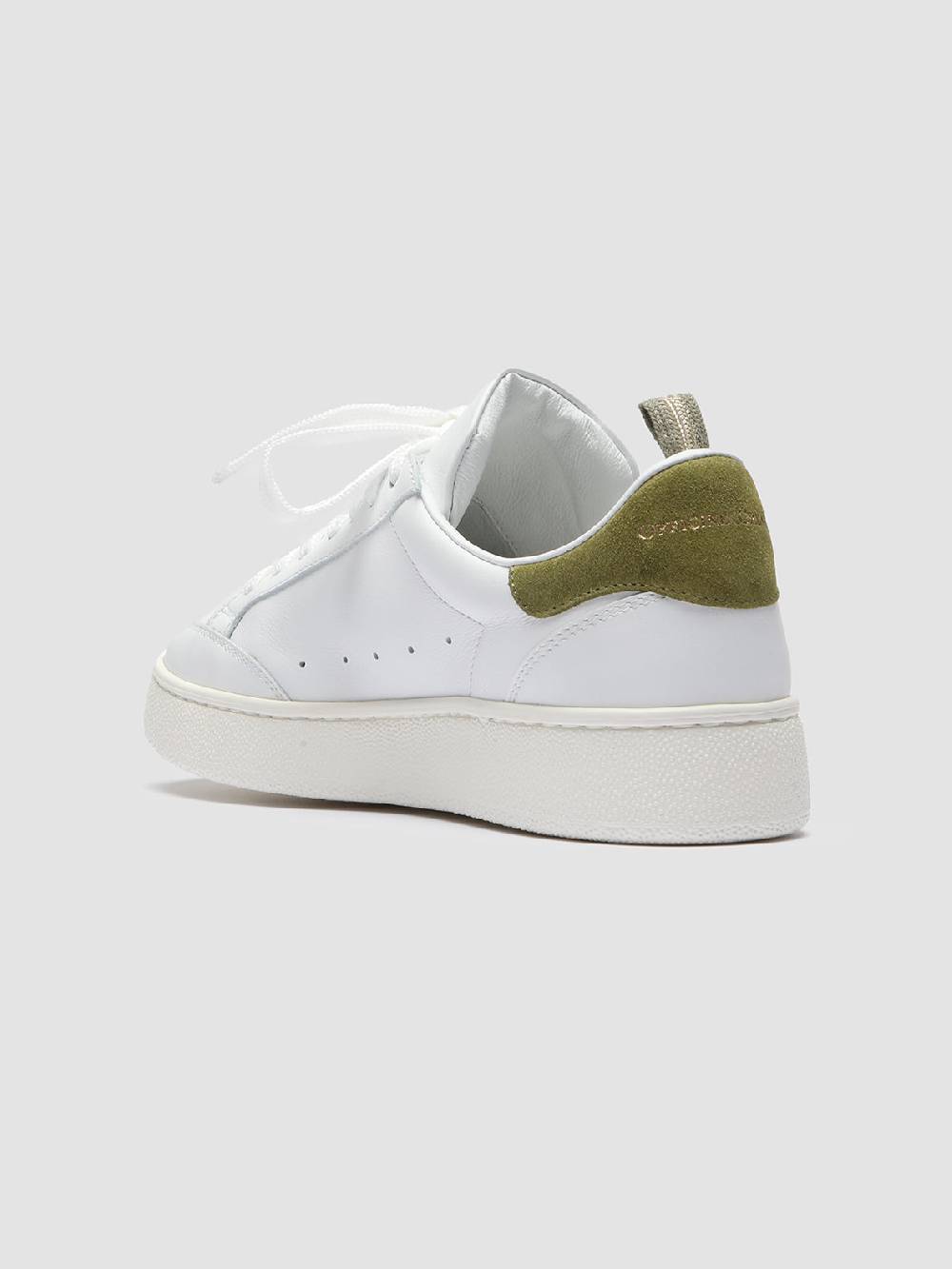 Officine Creative MOWER 109 Sneakers in Pelle Bianca Sconto