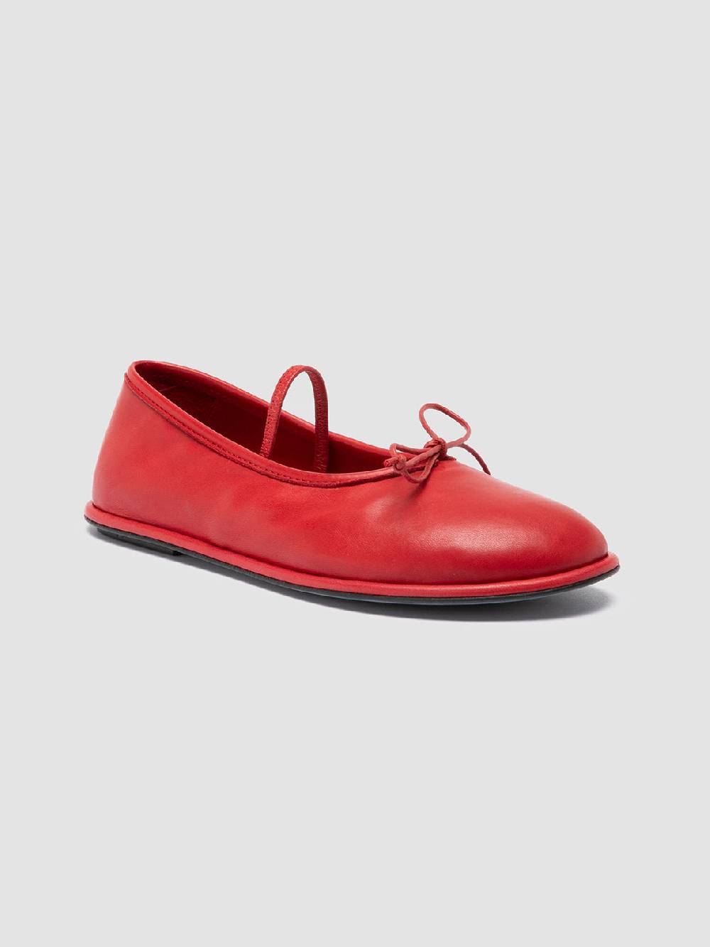 Officine Creative FONTAYNE 001 Ballerine in Pelle Rossa In Vendita