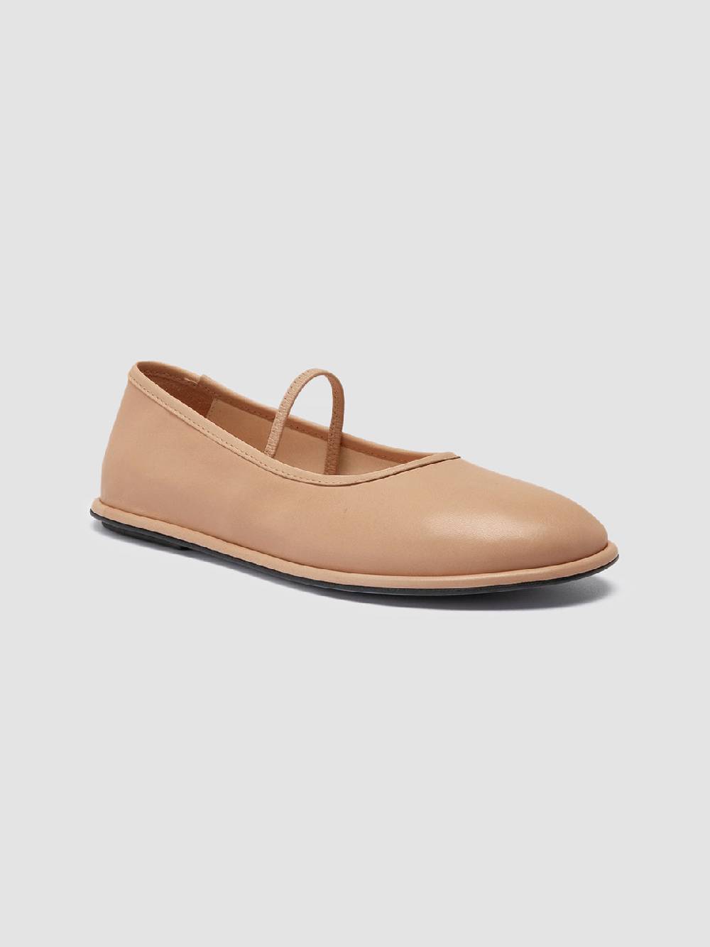 Officine Creative FONTAYNE 002 Ballerine in Pelle Marrone Saldi