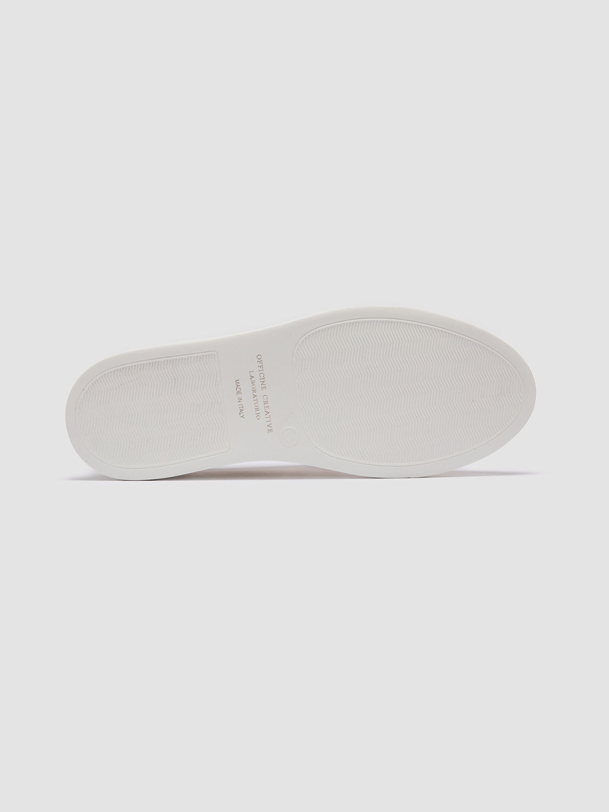 Officine Creative LEGGERA 100 White Leather Low Top Sneakers Vendita calda