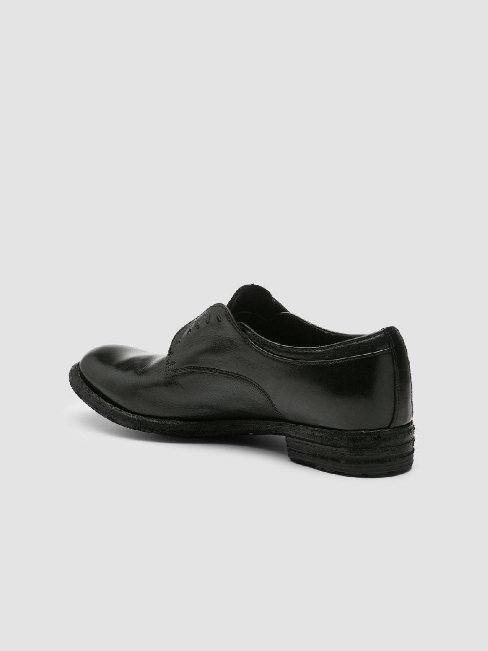 Officine Creative LEXIKON 012 Derby in Pelle Nera Moda