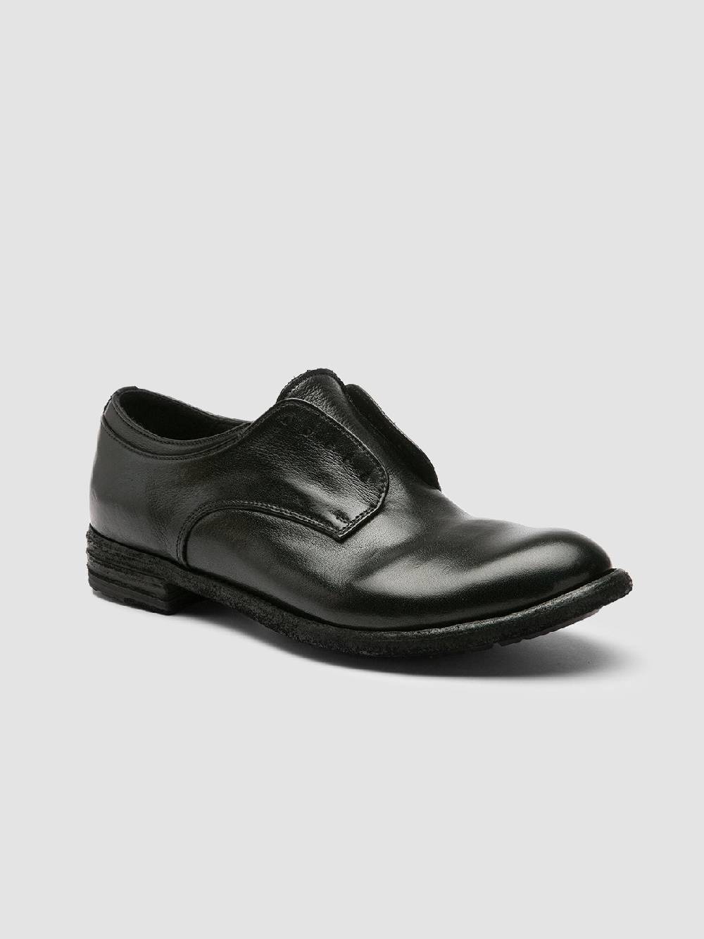 Officine Creative LEXIKON 012 Derby in Pelle Nera Moda