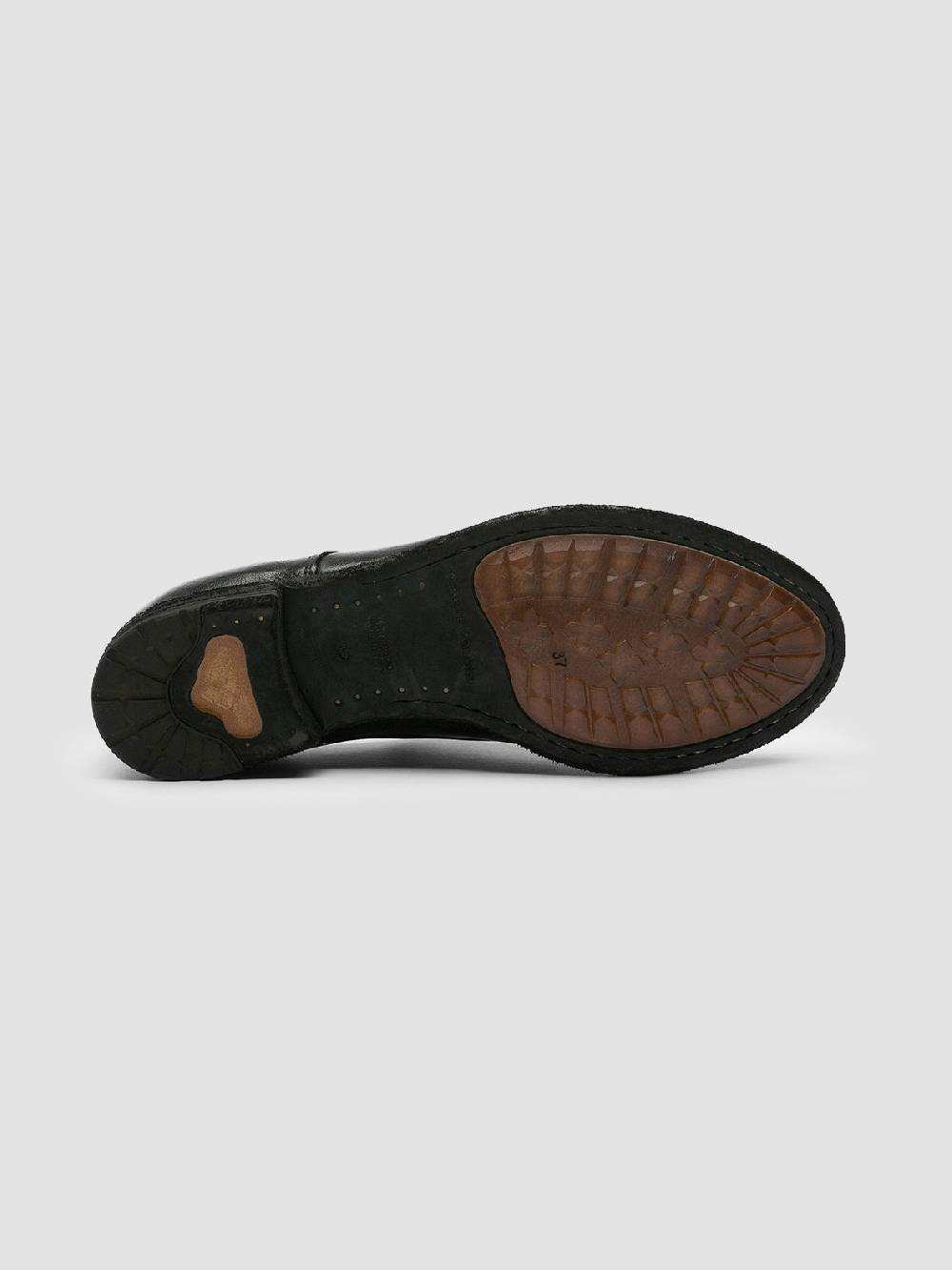 Officine Creative LEXIKON 012 Derby in Pelle Nera Moda