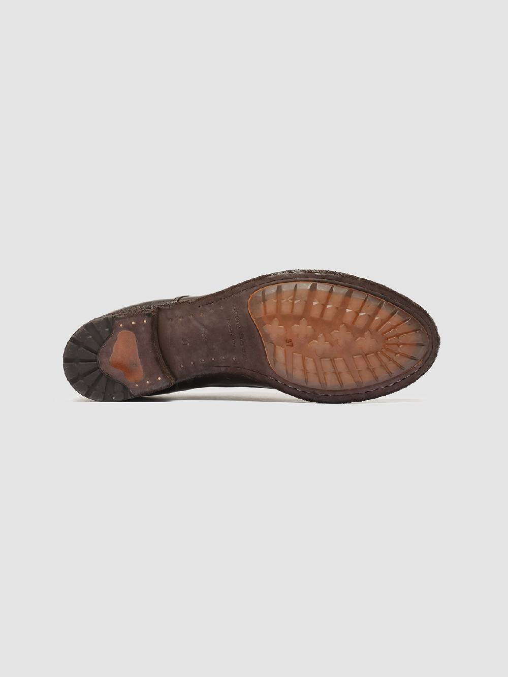 Officine Creative LEXIKON 012 Scarpe Derby in Pelle Marrone Latest fashion