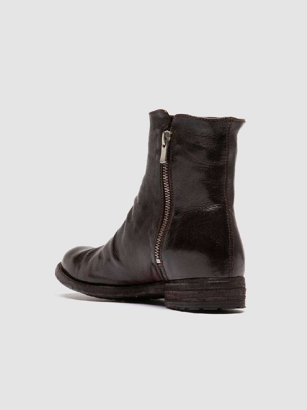Officine Creative LEXIKON 097 Stivaletti in Pelle Marrone Lightning offer