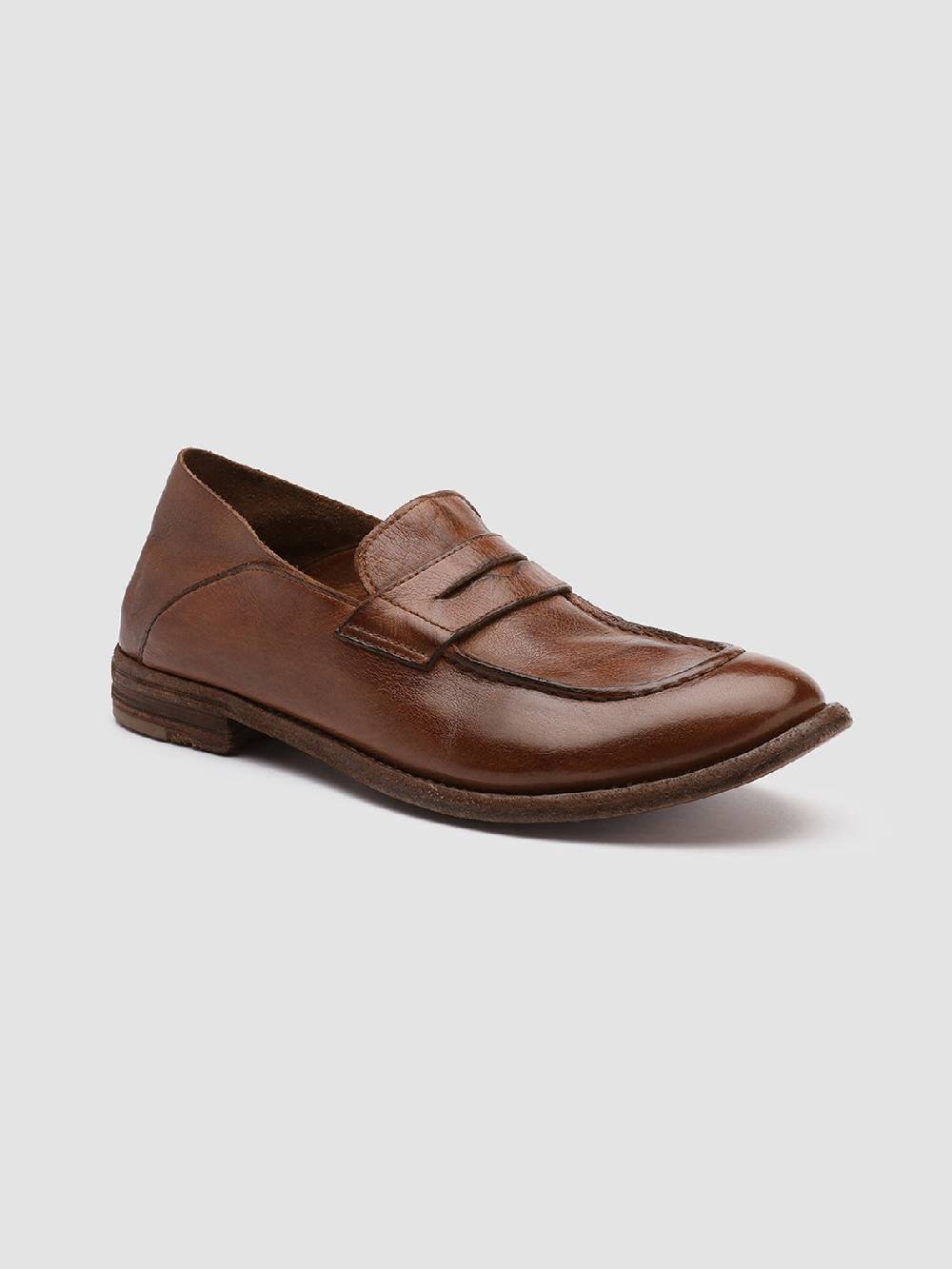 Officine Creative LEXIKON 516 Mocassini in Pelle Marrone Acquista Ora