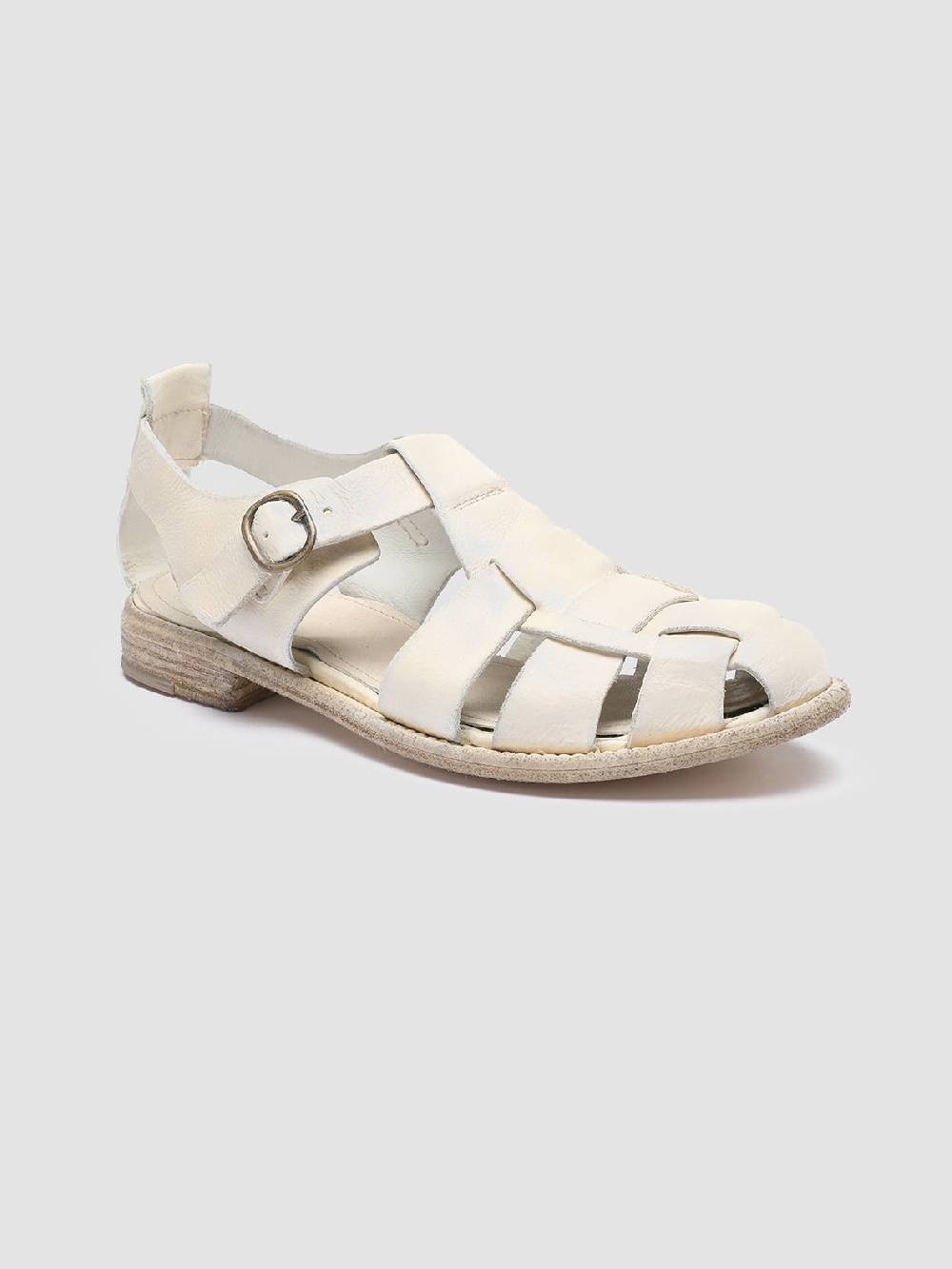 Officine Creative LEXIKON 536 Sandali in Pelle Bianca ACQUISTA ORA