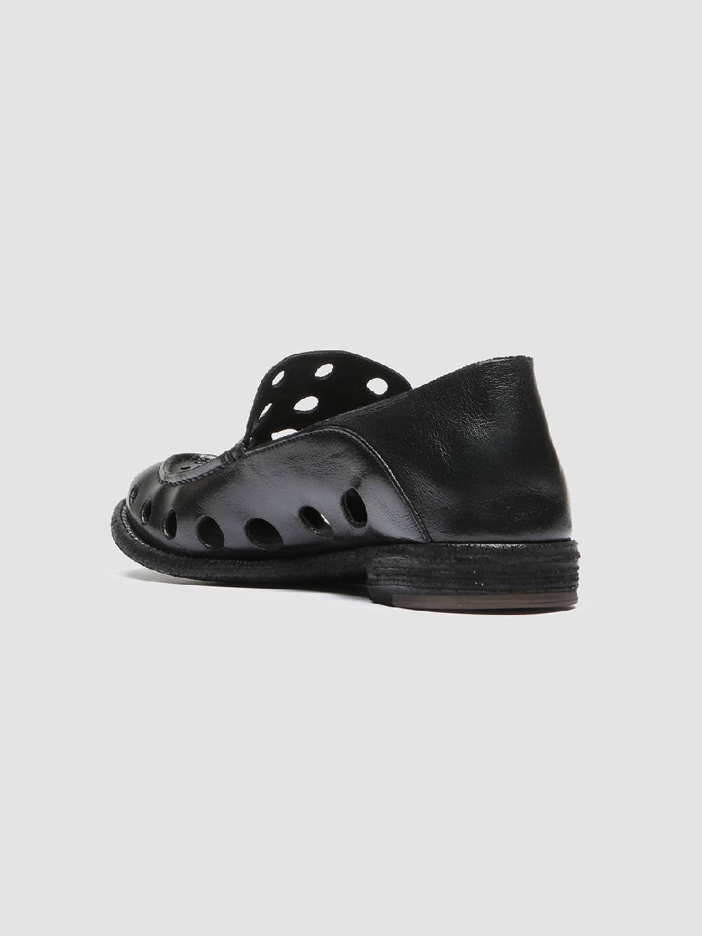 Officine Creative LEXIKON 542 Mocassini in Pelle Nera Convenienza