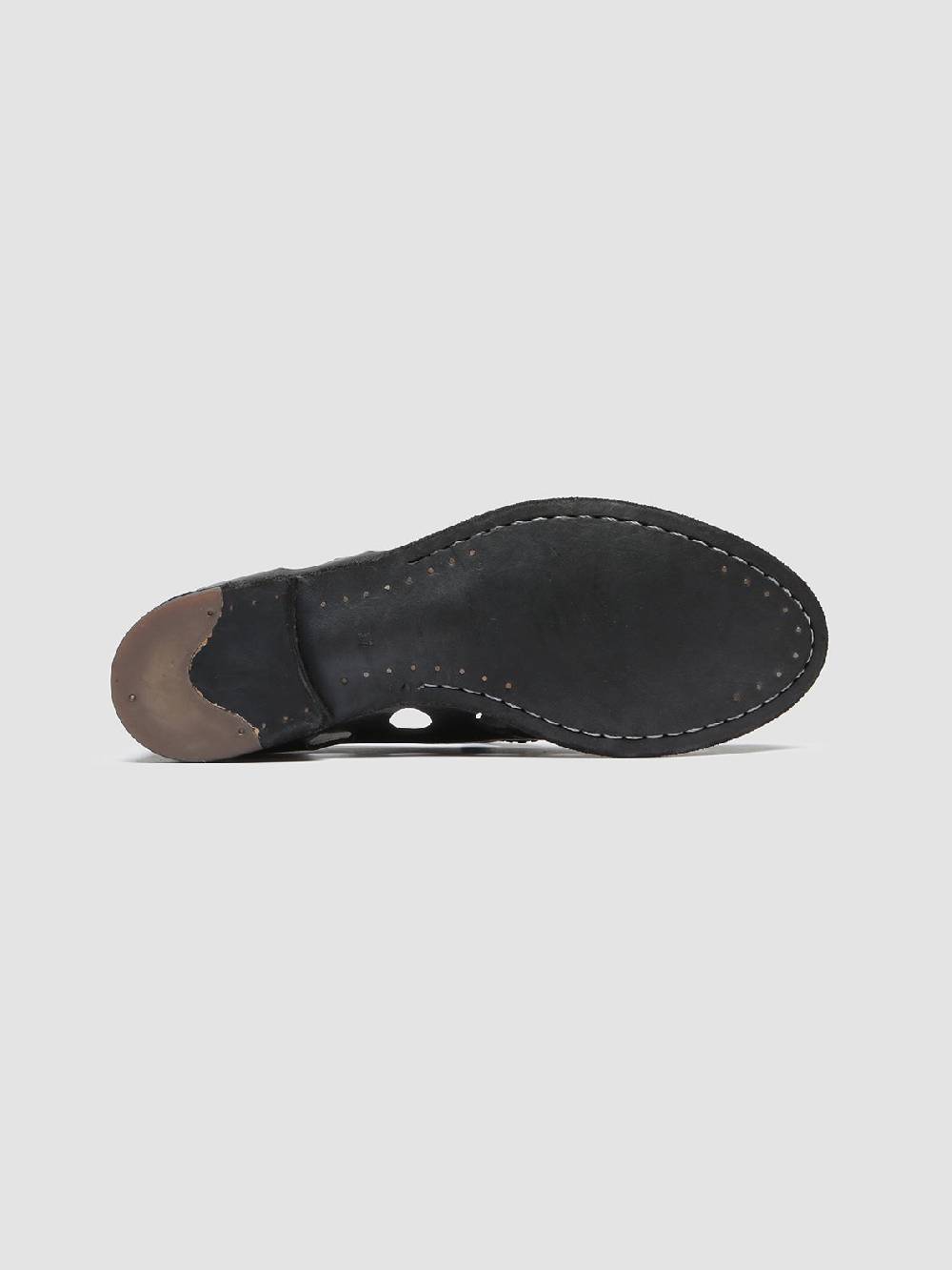 Officine Creative LEXIKON 542 Mocassini in Pelle Nera Convenienza