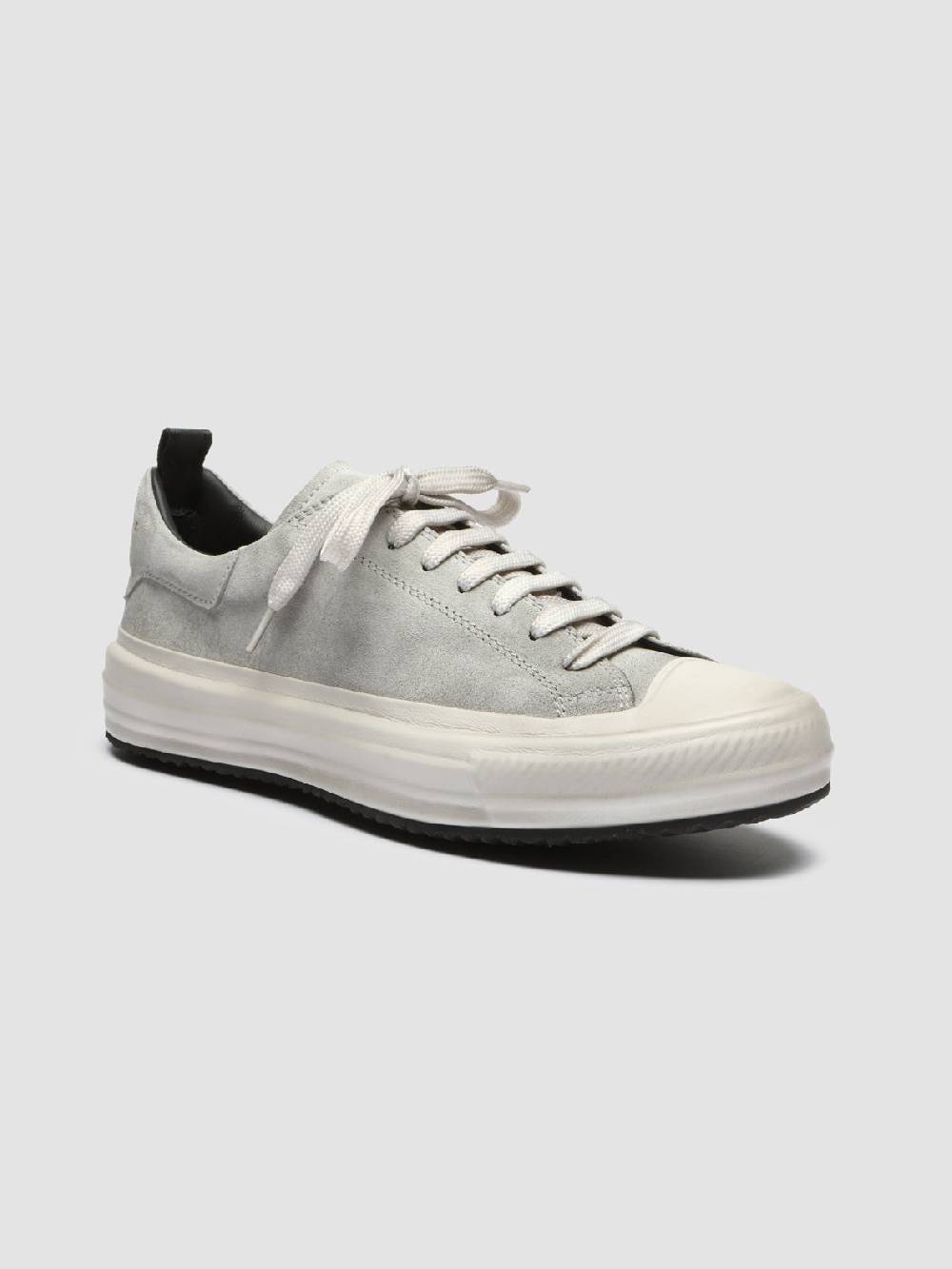 Officine Creative MES 105 Sneakers in Pelle Scamosciata Grigia Ultimo giorno