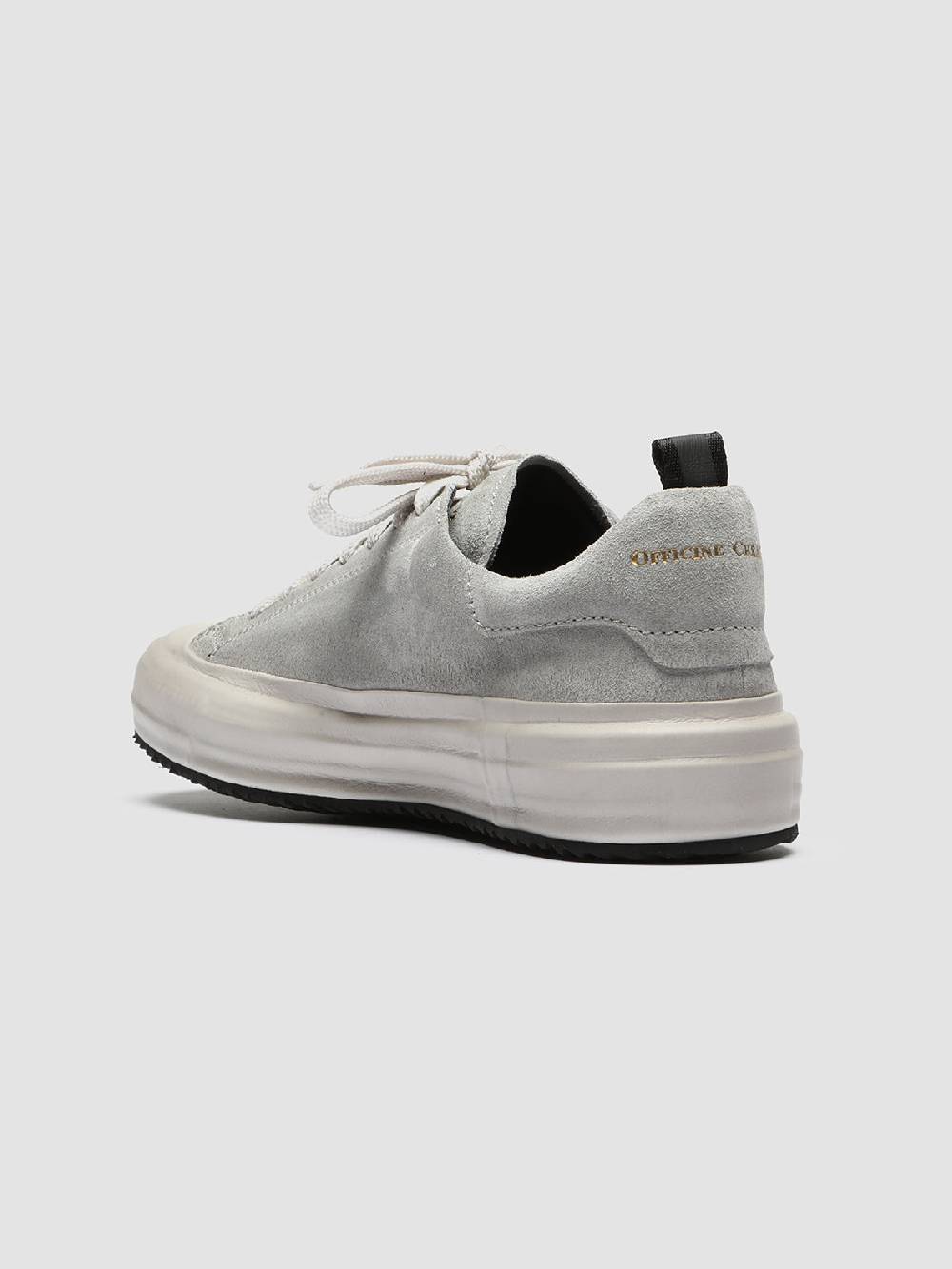 Officine Creative MES 105 Sneakers in Pelle Scamosciata Grigia Ultimo giorno