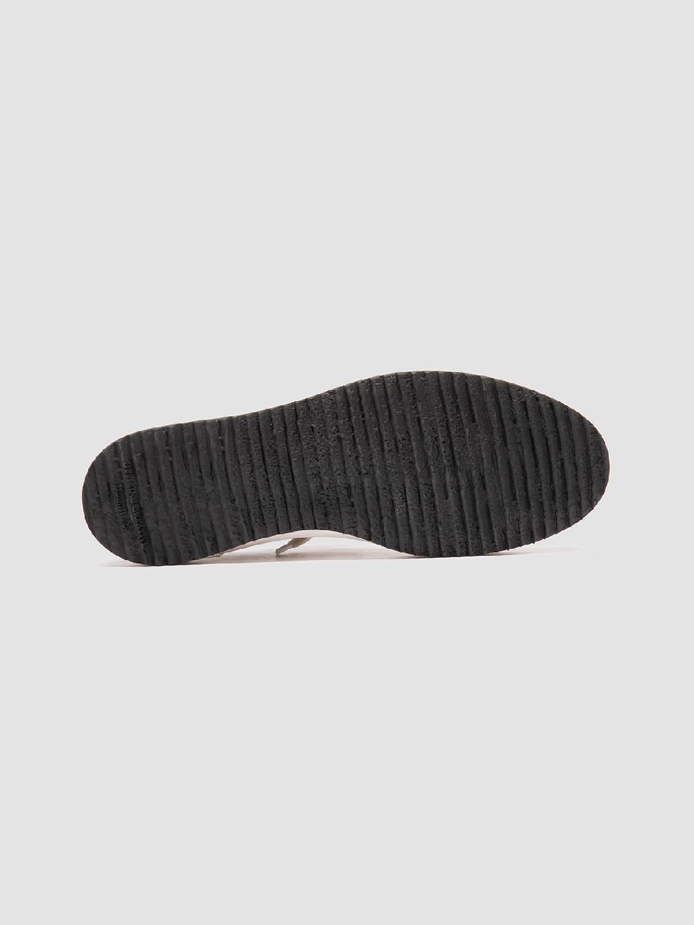 Officine Creative MES DD 101 Sneaker Basse in Pelle Grigia Offerta