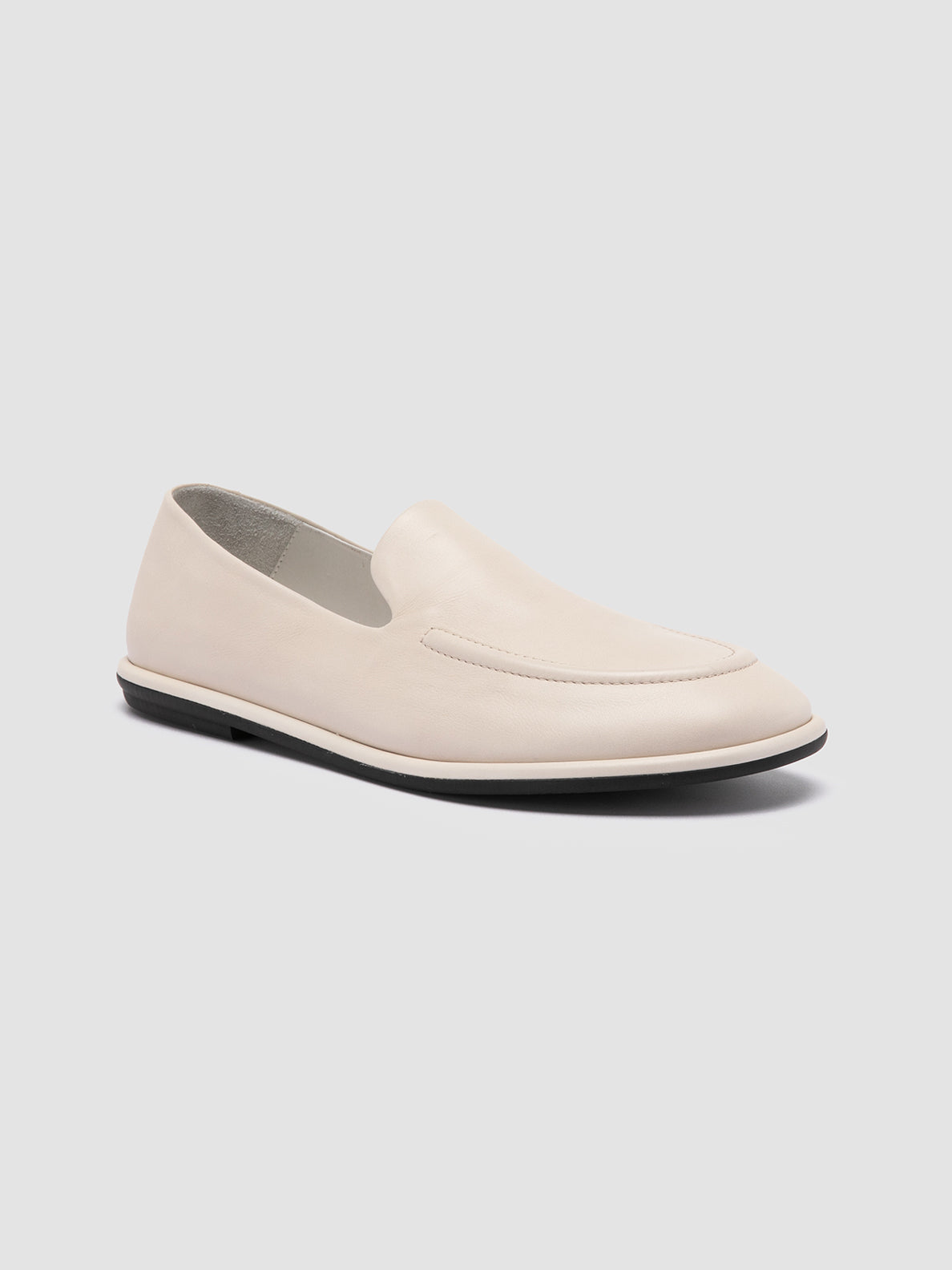 Officine Creative MIENNE 101 Mocassini in Pelle Bianca Only for today