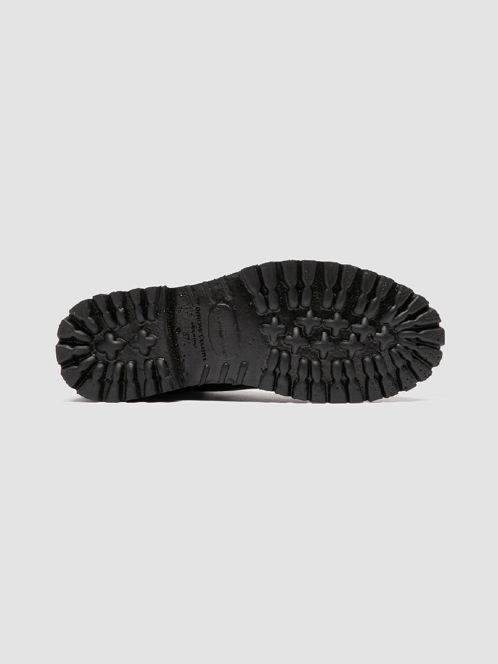Officine Creative LORAINE 004 Stivaletti Chelsea in Pelle Nera Vendita Economica