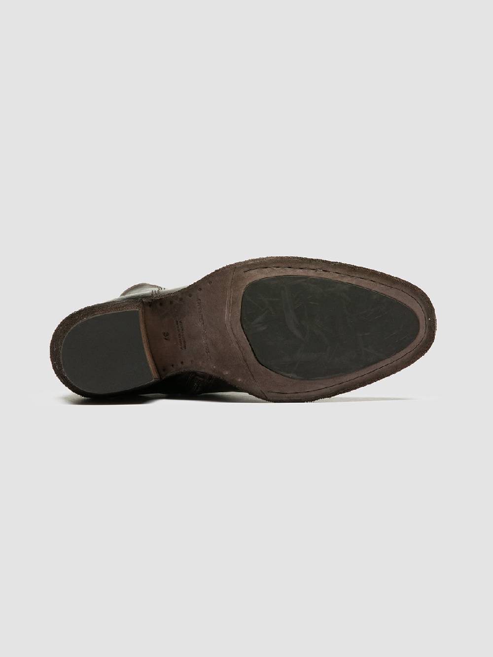 Officine Creative SYDNE 008 Brown Leather Boots Qualità