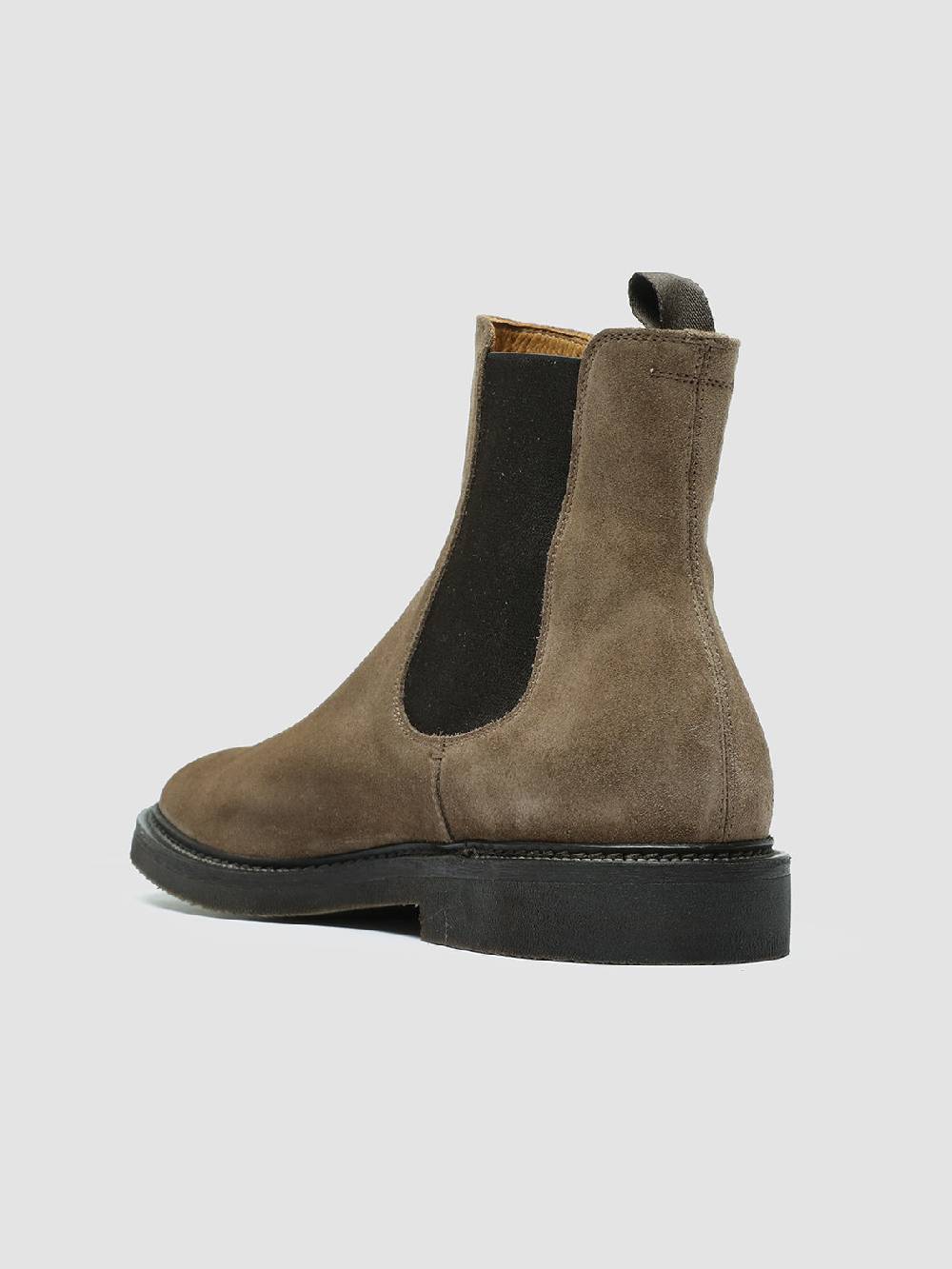 Officine Creative HOPKINS FLEXI 204 Stivali Pull On in Camoscio Tortora Promozione