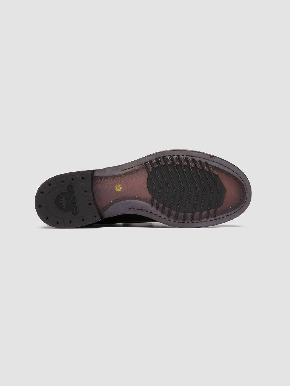 Officine Creative ADMIRAL 001 Derby in Pelle Nera Spedizione Gratuita