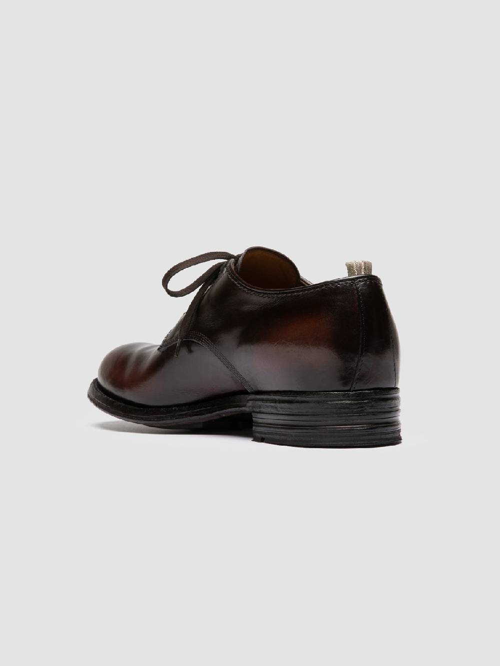Officine Creative ADMIRAL 001 Derby in Pelle Marrone Pezzi Unici