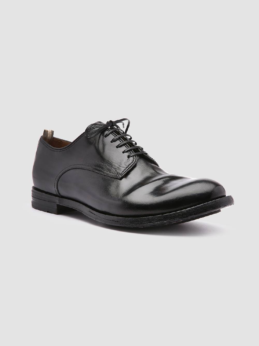 Officine Creative ANATOMIA 012 Derby in Pelle Nera Acquista Ora