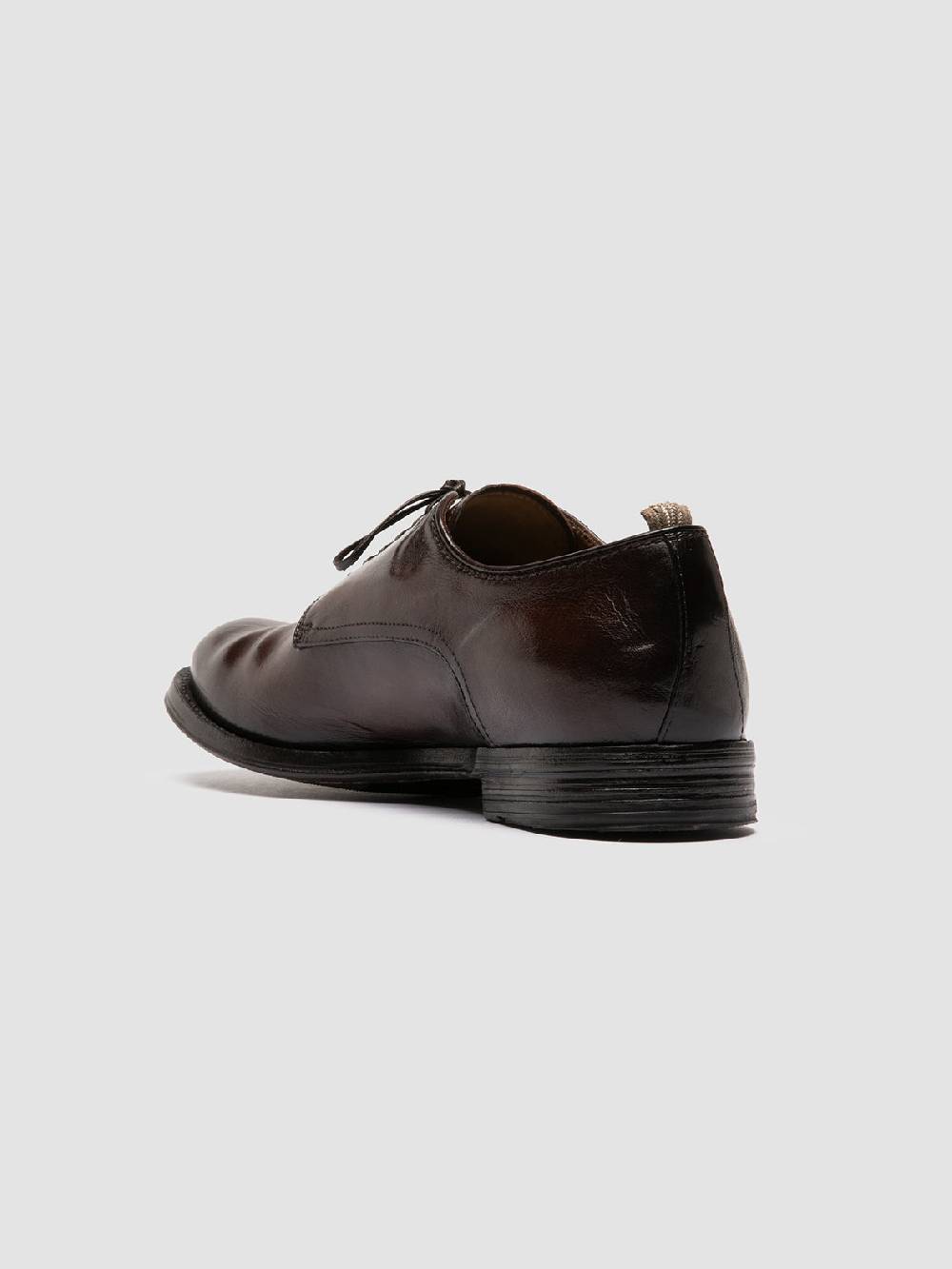 Officine Creative ANATOMIA 012 Derby in Pelle Marrone Consegna Veloce