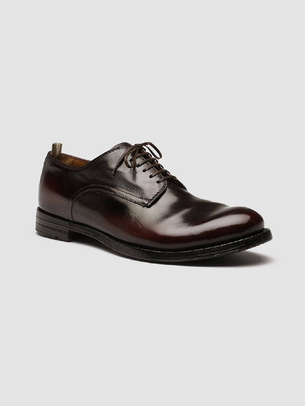 Officine Creative ANATOMIA 012 Derby in Pelle Bordeaux Promozione Limitata