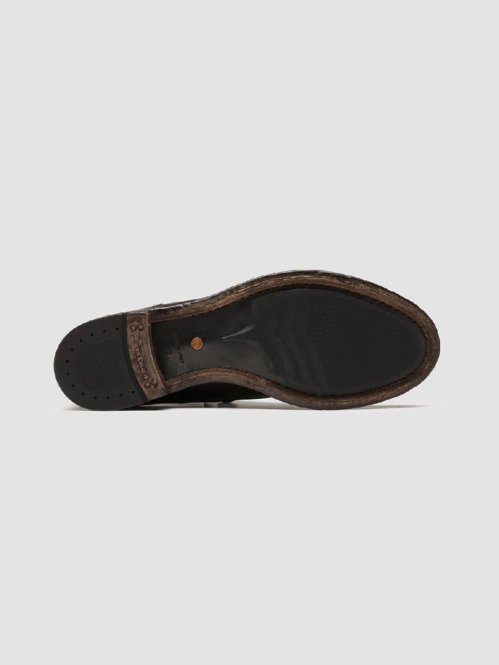 Officine Creative ANATOMIA 012 Derby in Pelle Bordeaux Promozione Limitata