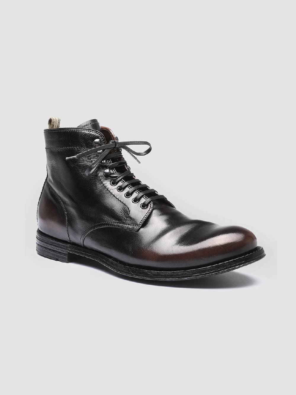Officine Creative ANATOMIA 013 Stivaletti in Pelle Nera Fino Al -60%