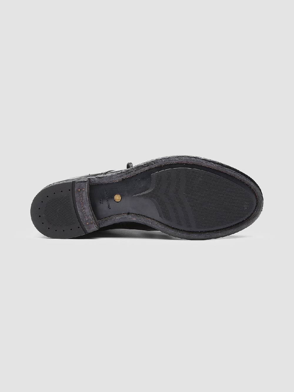 Officine Creative ANATOMIA 013 Stivaletti in Pelle Nera Shopping Online