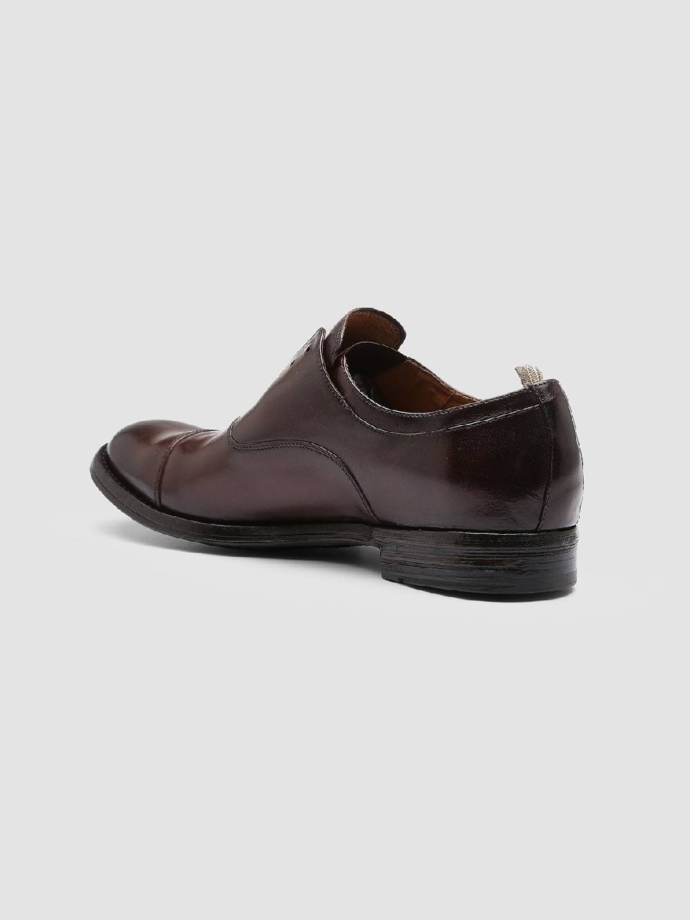 Officine Creative ANATOMIA 015 Oxford in Pelle Marrone Sottocosto