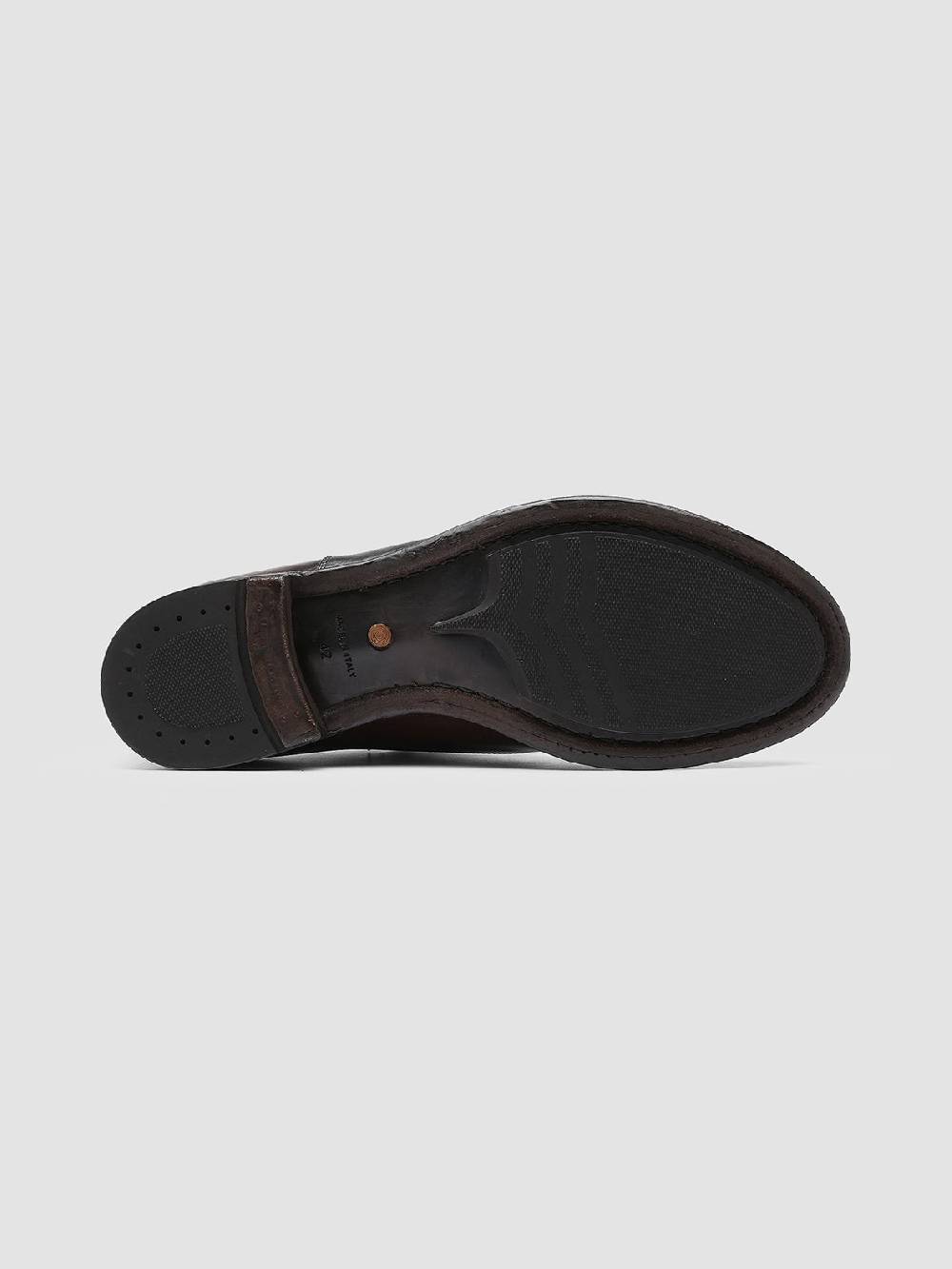 Officine Creative ANATOMIA 015 Oxford in Pelle Marrone Sottocosto