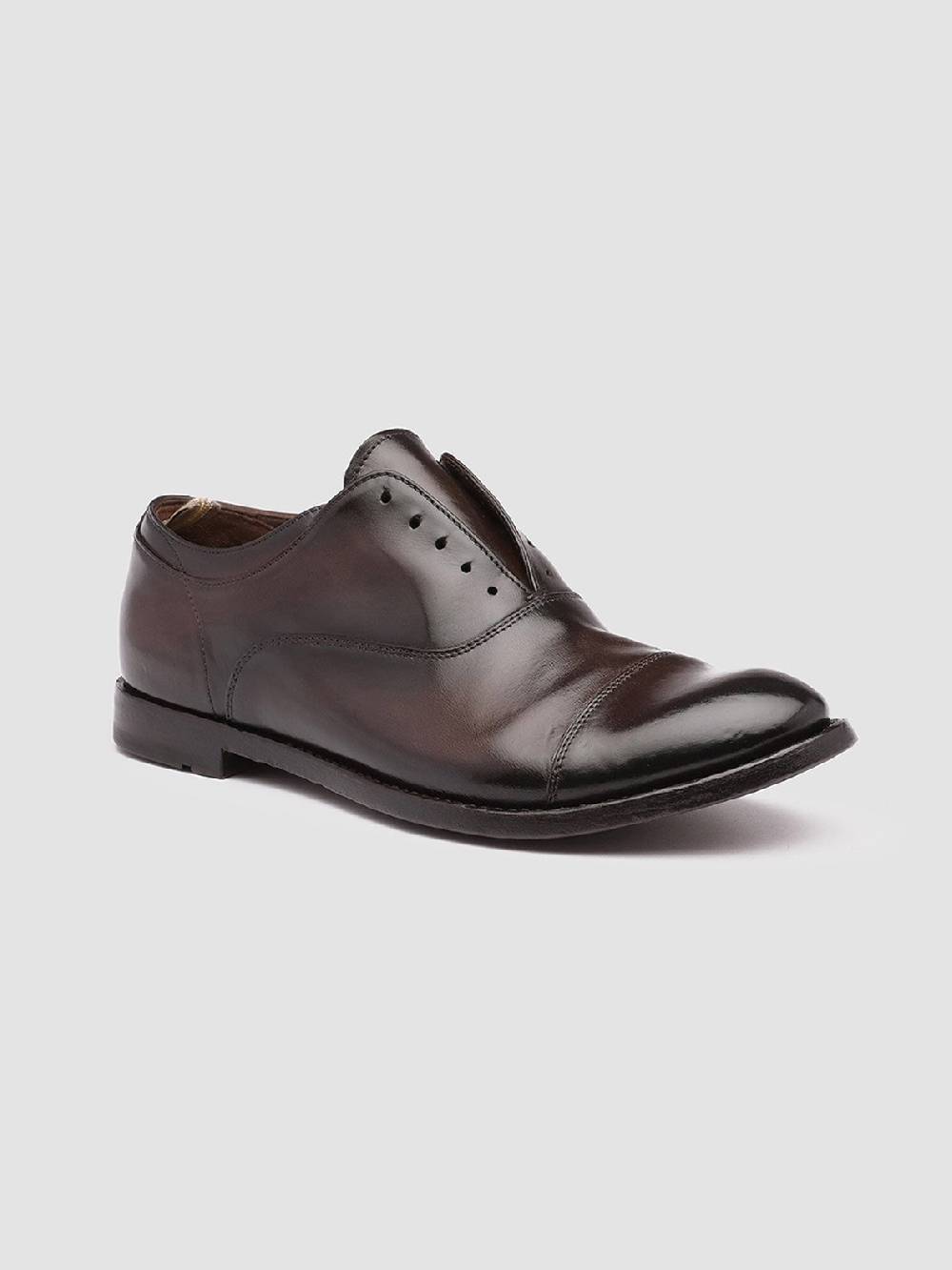 Officine Creative ANATOMIA 08 Oxford in Pelle Marrone Offerta